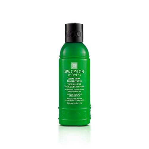 Image of Spa Ceylon Aloe Vera Watergrass Nourishing Hair Conditioner | Volumising Hair conditioner | Deep Moisture for Normal to Fine Hair | Lift and Volume hair | Organic | 200ml