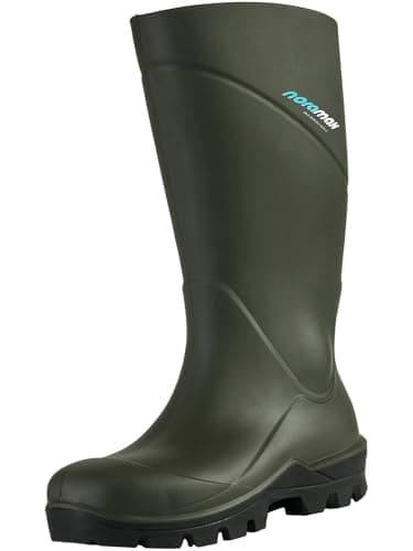Image of Noramax Pro S5 Full Safety Polyurethane Boot Green/Black UK 9 Green/Black UK 9