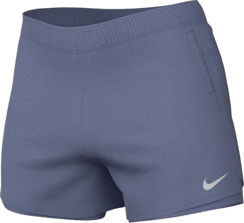 Image of Nike Challenger Dri -Fit DV9357-499 Men's Running Shorts 2-in-1 Size M Indigo/World Indigo/Black