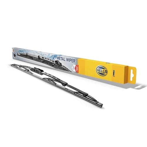 Image of HELLA 9XW 190 253-181 Metal Wiper Wiper Blade - WPR18 - Bracket Wiper Blade - for Right-Hand Drive Vehicles - 18 Inch - 450 mm - Front - Quantity: 1