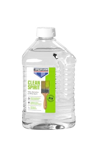 Image of Bartoline Clean Spirit 2L – Water-Based, Low-Odour White Spirit Alternative for Cleaning Brushes, Spills & Tools, Non-Toxic & Biodegradable