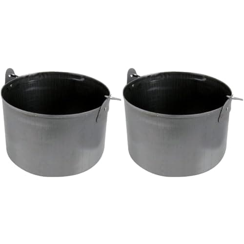 Image of ProDec 6" Metal Paint Kettle - Straight Sided Can with Wire Handle | 1.5 Litre (Pack of 2)