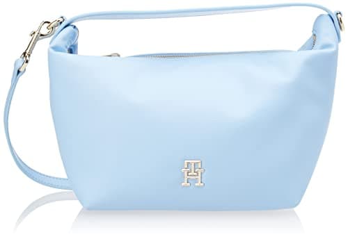 Image of Tommy Hilfiger Women TH Casual Shoulder Bag Small, Blue (Vessel Blue), One Size