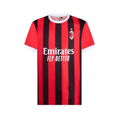 Image of A.C. Milan Replica Stadium Shirt, Season 2024/25, Home/Home, Away/Away Red