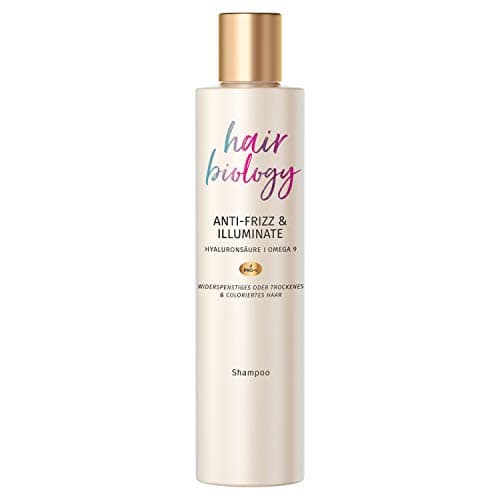 Image of Hair Biology Shampoo, Anti-Frizz & Illuminate, 250 ml, for Unruly or Dry and Coloured Hair, Menopause, Menopause, Hair Care