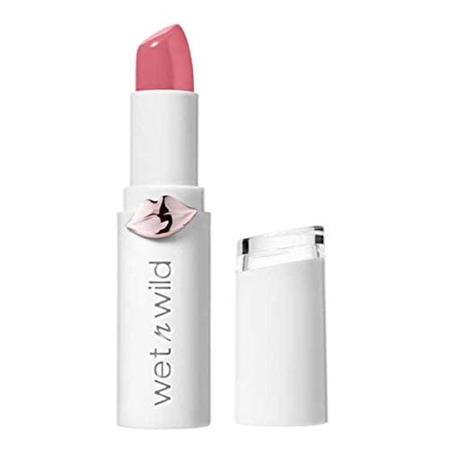 Image of Wet n Wild, Megalast Lipstick, Long-lasting Moisturizing Lipstick with Shine Finish, Hydrating Formula with Microspheres, Natural Marine Plant Extracts, Coenzyme Q10 and Vitamins A & E, Pinky Ring