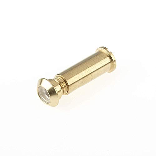 Image of Yale P-9401-PB Door Viewer, fits doors 35mm to 57mm thick, Polished Brass Finish, Standard Security, Visi Packed, suitable for external Wooden doors