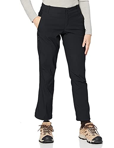 Image of Berghaus Women's Ortler 2.0 Walking Trousers | Water Resistant | Comfortable Fit | Breathable Full Leg Trousers, Black/Black, 8 33