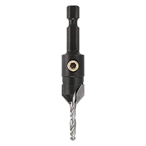 Image of Trend Snappy 1/2 Inch TCT Countersink with Adjustable 3.5mm HSS Pilot Drill, Quick Release, SNAP/CS/12TC