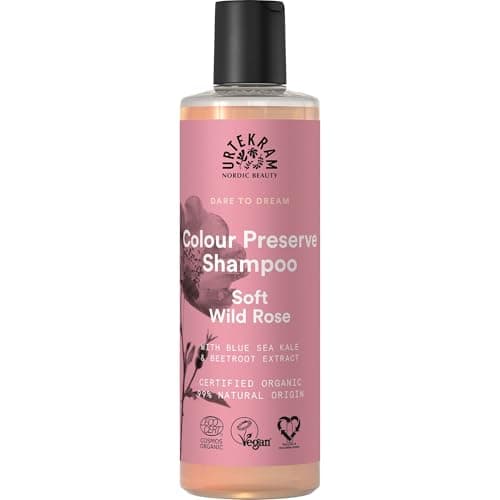 Image of Urtekram Shampoo - Colour Preserve - Wild Rose - 250 ml, Vegan, Organic, Natural Origin