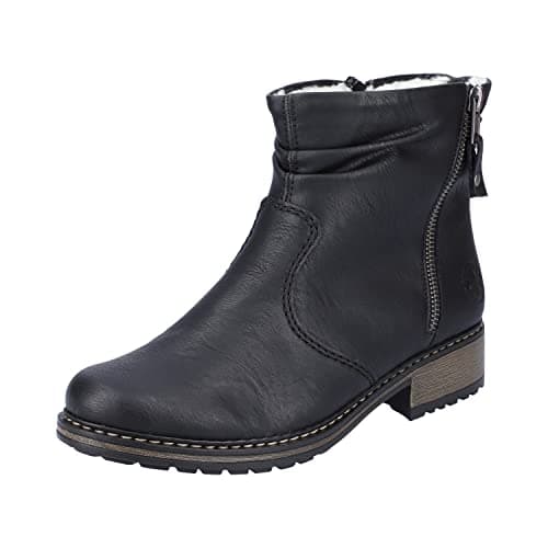 Image of Rieker Z6841, Women’s Ankle Boots, Black (Schwarz/01), 5 UK (38 EU)