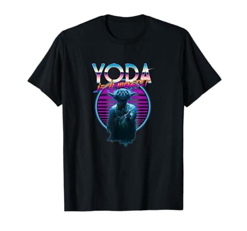 Image of Star Wars Yoda Jedi Master Ultimate Retro 80's T-Shirt