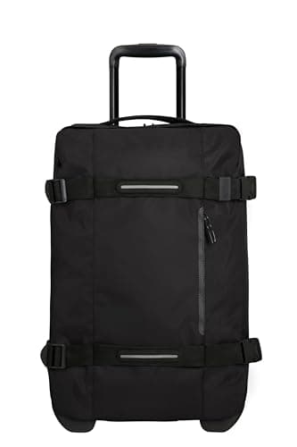 Image of American Tourister Urban Track, Travel Bag with 2 Wheels, 55 cm, 55 L, Asphalt Black