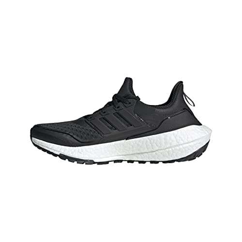 Image of adidas Women's Ultraboost 21 Running Shoe, Black/Black/Carbon, 9 UK