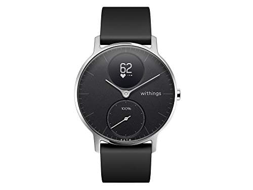 Image of Withings Steel HR - Hybrid Smartwatch - Activity Tracker with Connected GPS, Heart Rate Monitor, Sleep Monitor, Smart Notifications, Water Resistant with 25-day battery life