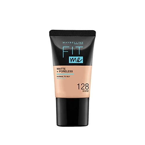 Image of Maybelline Fit Me Matte & Poreless Liquid Foundation - Warm Nude 128