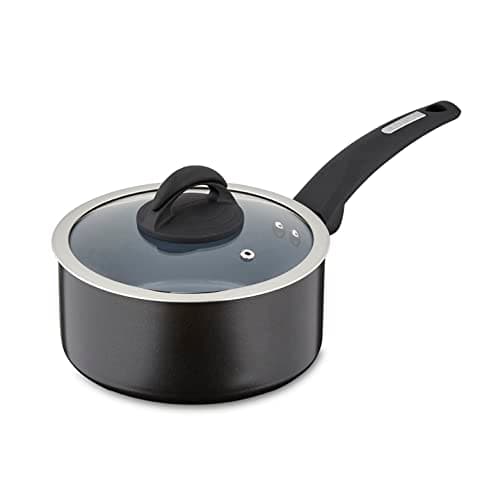 Image of Tower T80357 Cerasure 18cm Saucepan with Non-Stick Coating, Suitable for all Hob Types, Graphite
