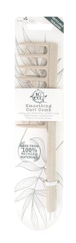 Image of So Eco Smoothing Curl Comb - Eco Conscious Styling Tool Made From 100% Post Consumer Recycled Plastic for Defining and Detangling Curls, Vegan & Cruelty Free