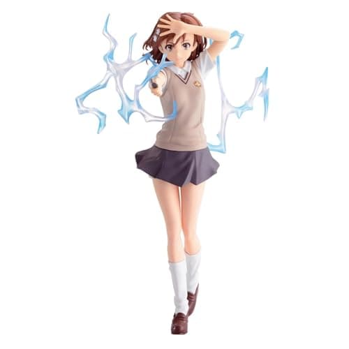 Image of ONLY FROM JAPAN A Certain Scientific Railgun Collectible Figurines (Misaka Mikoto Electromaster Level 5)