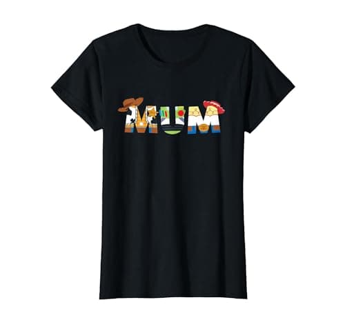 Image of Disney and Pixar’s Toy Story Mum Mother’s Day Birthday Trip T-Shirt, Women, Black, X-Large