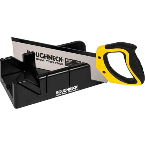 Image of Roughneck ROU34490 R12F - Mitre Box & Hardpoint Tenon Saw - Fine 300mm/12" - 11T