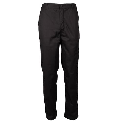 Image of Himalayan H818 Men's Active Work Trouser, Black, Waist 36", Leg 29", 245gsm, 65% Polyester/35% Cotton