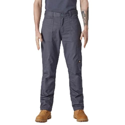Image of Dickies Action Flex Trousers Grey 42" 34"