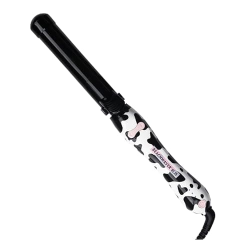 Image of Beachwaver Co. B1.25 Rotating Curling Iron - Wavy West Black | Automatic 1 1/4-Inch Ceramic Curling Iron - Larger Barrel Size for Medium-to-Long Hair! | Auto-Shut Off, Travel-Friendly, Dual Voltage