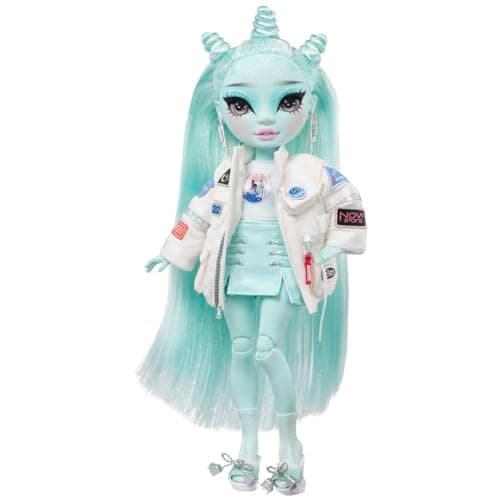Image of Rainbow High Shadow High - ZOOEY ELECTRA - Light Green Fashion Doll with Fashionable Outfit and 10+ Colourful Play Accessories - Great for Kids and Collectors Ages 4+
