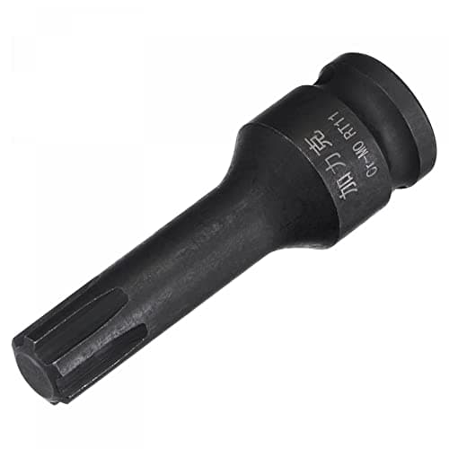 Image of sourcing map 11mm Impact Ribe Bit Socket, 3/8" Square Drive 60mm Length CR-MO Metric Sizes