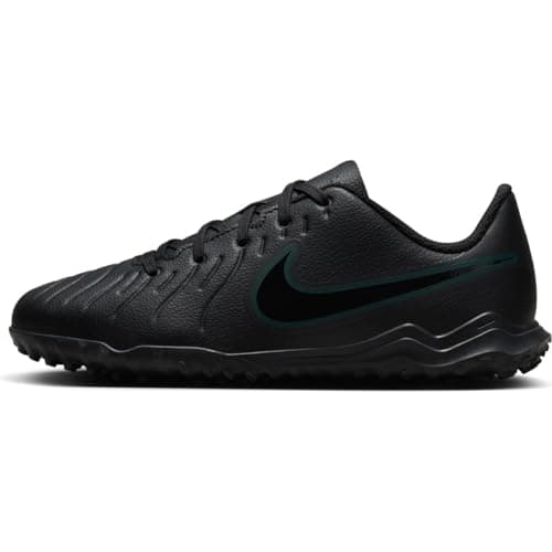 Image of NIKE Boys Jr. Tiempo Legend 10 Club Tf Sneaker, Black Deep Jungle Black, 2 UK