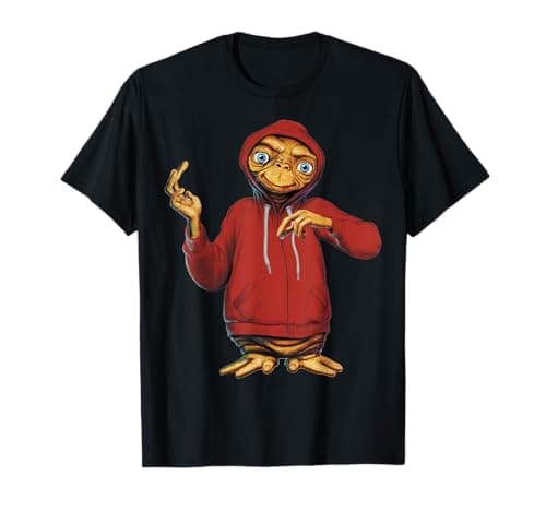 Image of E.T. Hiding In A Portrait T-Shirt