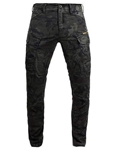 Image of John Doe Stroker Cargo XTM | Motorcycle Pants | XTM Made | Insertable Protectors | Breathable | Motorcycle Cargo Pants |with Side Pockets Camouflage