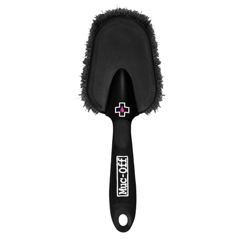 Image of Muc-Off Soft Washing Brush - All Over Cleaning Brush with Soft Bristles and Impact Resistant Handle - Rubber Edges for Maximum Protection