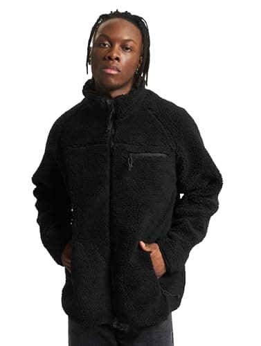 Image of Brandit Teddyfleece Jacket, color: black, size: L