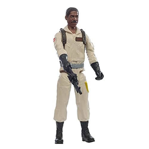 Image of Ghostbusters Winston Zeddemore Toy 12-Inch-Scale Classic 1984 Action Figure with Proton Blaster Accessory, Kids Ages 4 and Up,E9789