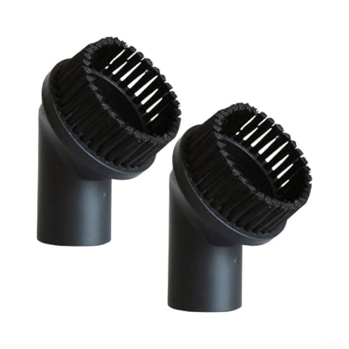 Image of Dusting Brush for Nilfisk Vacuums 302002509, 36mm Inner Diameter Round Suction Nozzle for Hard Floors Upholstery Radiators, Fits for AERO Attix Multi Buddy Series, 2 Pieces(2PACK)