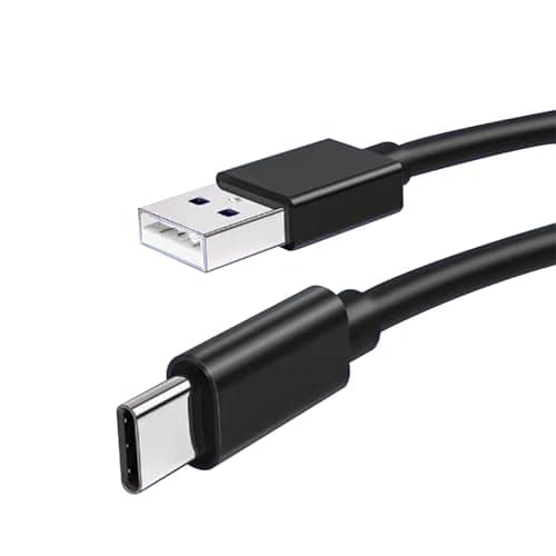 Image of umvowuxa Replacement USB C Charging Cable for Sony WH/WF-1000XM5 WH/WF-1000XM4 WH/WF-1000XM3 WH-XB910N WH-H910N WH-CH510 CH520 CH710N CH720N Wireless Headphones (1m/Black)