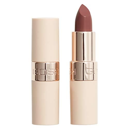 Image of GOSH Lipstick Luxury Nude with Light Sheen I Intense Nude Shades for Natural Lips I Highly Pigmented, Moisturising Lip Stick for Soft Lips I Long-Lasting, Perfume-Free & 100% Vegan I 003 Stripped
