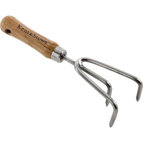 Image of Kent & Stowe - Stainless Steel Garden Life Hand 3-Prong Cultivator, FSC®