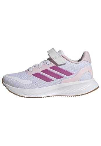 Image of adidas Unisex Kids RUNFALCON 5 Shoes Kids, FTWR White/Clear pink/GUM10, 2 UK