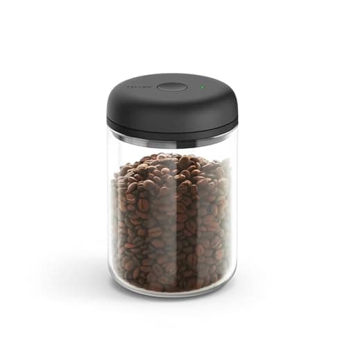 Image of Fellow Atmos Electric Vacuum Canister & Storage Container - Airtight Coffee & Food Storage Containers - Coffee Containers - 1.2 Liter - Clear Glass