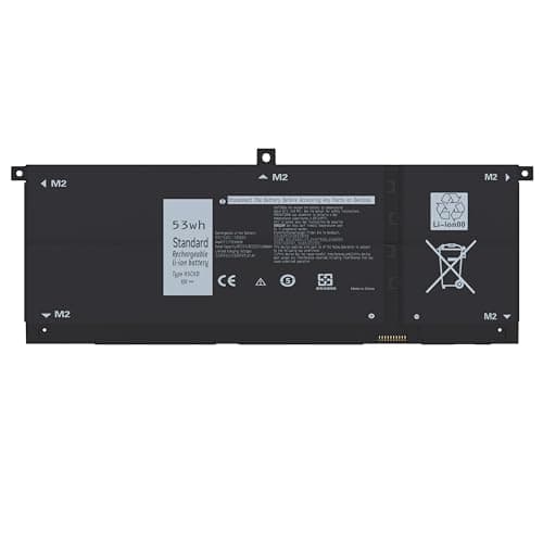 Image of Laptop Battery H5CKD Compatible With Dell Inspiron 5300 5401 5408 5409 5508 5400 5406 5509 7405 7300 7500 7405 7506 2-in-1 Silver Latitude 3410 3510 Vostro 5300 5301 5401 5402【15V 3360mAh 53Wh】