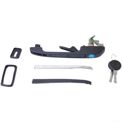 Image of Front and Rear Door Handle Set for For GOLF Models with OEM Numbers 191837205A 191837206A Left Right Pair (Front Right)