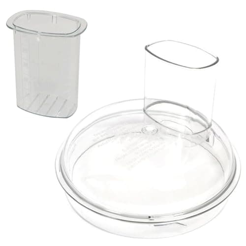 Image of SPARES2GO Top Cover Lid Compatible with Magimix CS 4200 5200 Food Processor + Plunger Cup