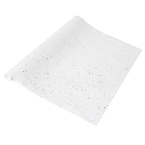Image of 67.5cm x 2m d-c-fix WHITE GRANITE QUARTZ MATT sticky back plastic vinyl wrap film