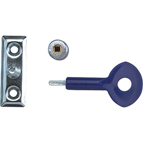 Image of Yale P-6P111-SC Window Stay Locks, Satin Chrome Finish, Pack of 6