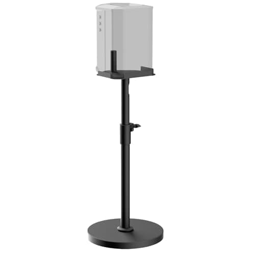 Image of Height Adjustable Floor Speaker Stand for Bose S1 Pro+, S1 Pro, S1 Pro Plus, Heavy Duty Speaker Stand for Bose, Support Up to 20lbs, Extends 114cm to 140cm, Easy to Install