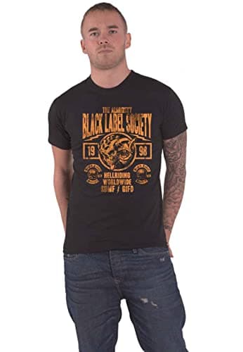 Image of Plastic Head Black Label Society 'Hell Riding Worldwide' (Black) T-Shirt (Medium)