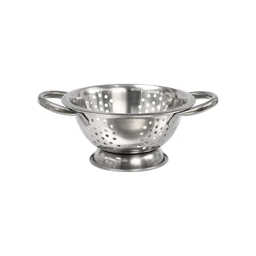 Image of Buckingham Premium Deep Colander Strainer for Draining Rinsing & Straining Stainless Steel Multipurpose Kitchen Tool for Washing Pasta & Vegetables (0.7 L / 16 cm)